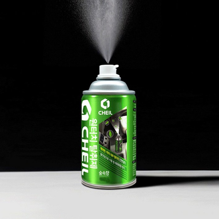 제일 원터치 에어컨 살균 탈취제 숲속향 소독 훈증