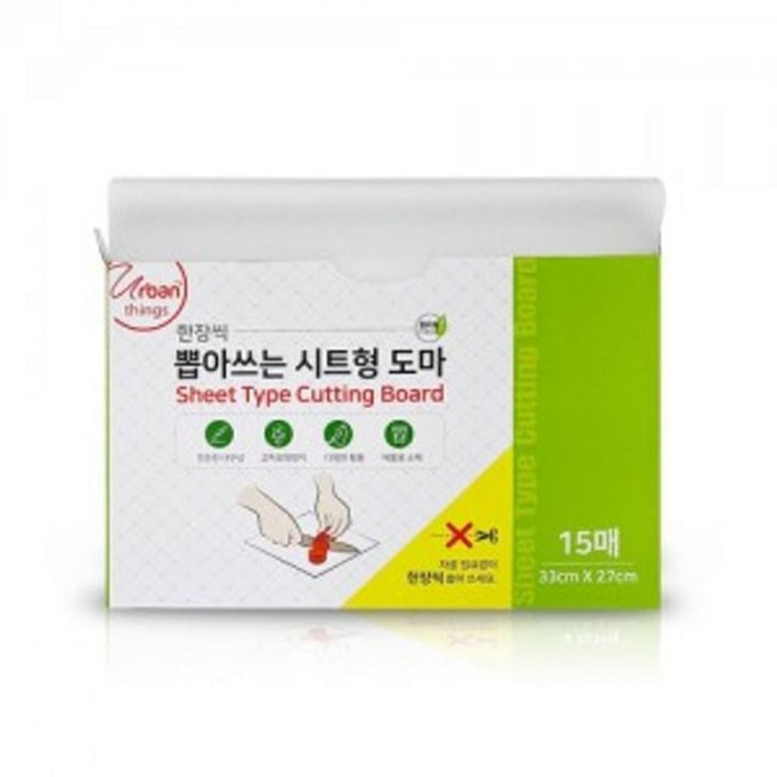 어반띵즈 뽑아쓰는 시트형 도마 15매JNJ216 imj65393lC