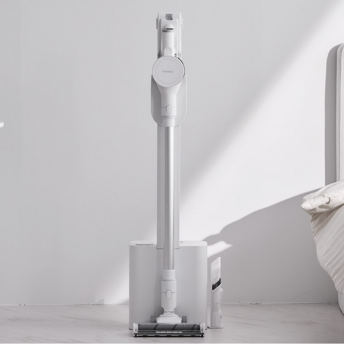 신제품 홈리아 클린스테이션 차이슨 무선청소기 BLDC  다양한 구성품, 화이트, 220BLCST