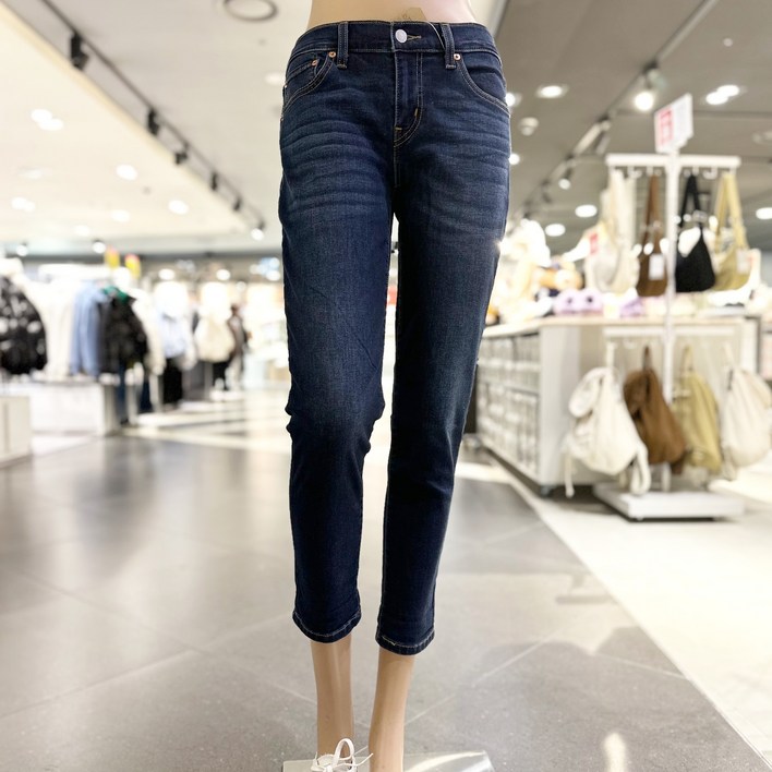 [ L E V I S ] NC강서 리바이스 무료배송~!! (26~30사이즈) 여성 보이프렌드핏 사방스판 기모 청바지 2종 테이퍼드 빅사이즈 ( 19887-0307 )