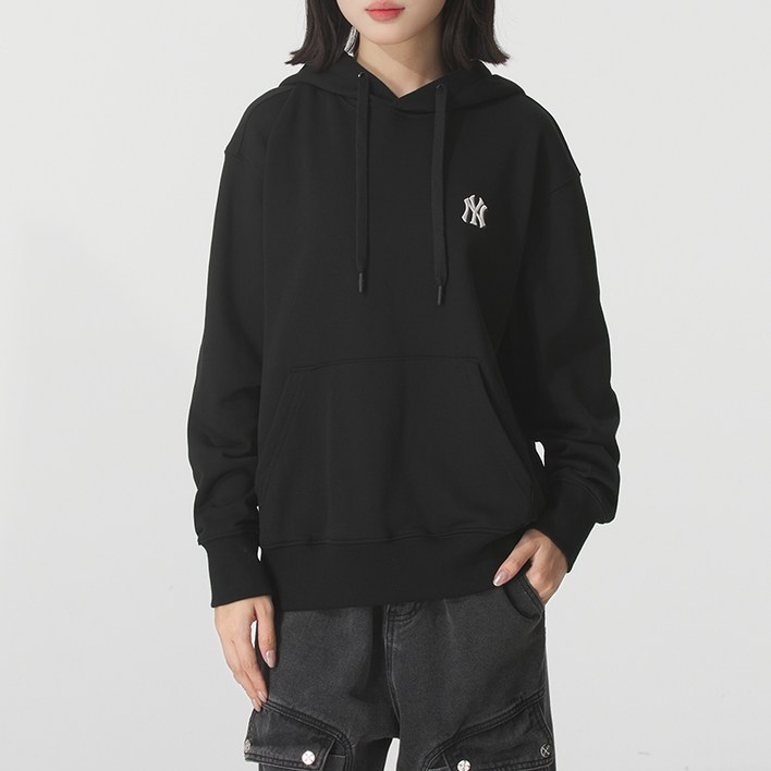 MLB 남녀공용 컴포트 후드티 3AHDB015450BKS