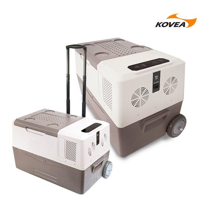 코베아 무빙 냉장고 45L KECO9DU-03 쿨러 차박 대형 아이스박스 캠핑 이동식 차량 냉장고, 45L