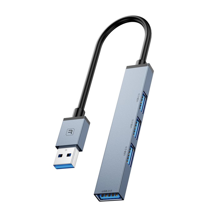 Toocki 4포트 USB3.0 맥북 삼성 멀티포트 허브 TQHUB05, 푸른 색, 1개 Toocki 4포트 USB3.0 맥북 삼성 멀티포트 허브 TQHUB05, 푸른 색, 1개