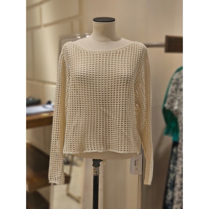 [밸리걸]라운드 그물 니트(803480)