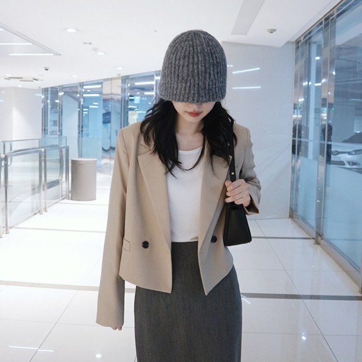 국내 자체 제작당일 발송특가 할인 마틴 크롭 미니 자켓