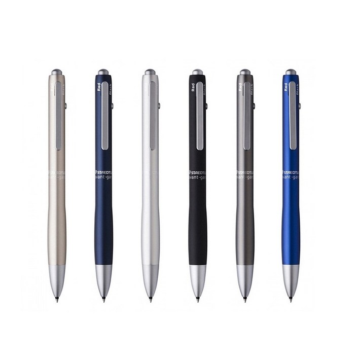 스테들러 아방가르드 멀티펜 멀티볼펜 3색 멀티 볼펜 0.5mm 1자루 927AG