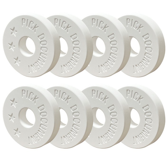 제이엠 프래그런트 차량용 방향제 도넛 리필 무향, X, 8개