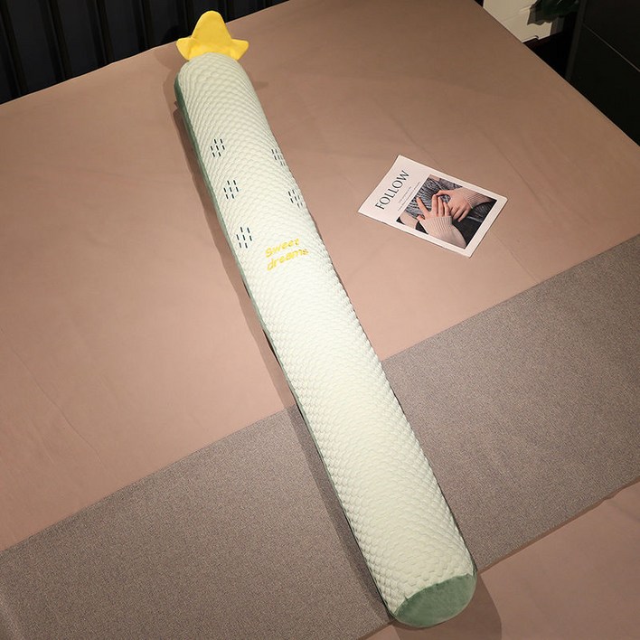 Haengbuk 말랑 모찌 과일 안고자는 긴 배게 바디필로우대형 롱쿠션 과일인형 3종, 선인장 Haengbuk 말랑 모찌 과일 안고자는 긴 배게 바디필로우대형 롱쿠션 과일인형 3종, 선인장