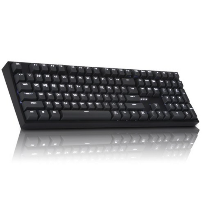 COX CK108 블랙/다크그레이 게이트론 LED 게이밍 황축