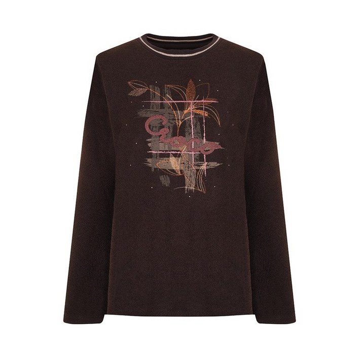 최대혜택크로커다일레이디 데일리 라운드넥 티셔츠_CLCWTS101 762827