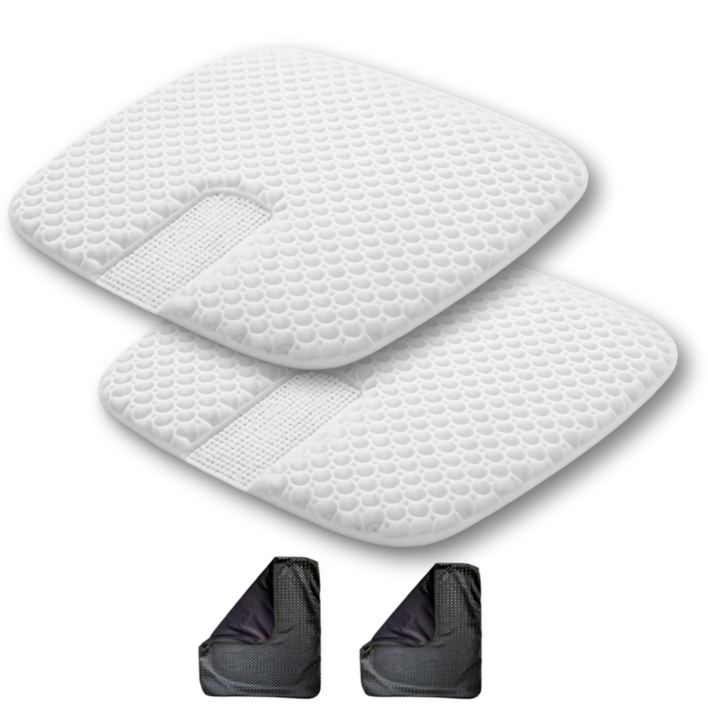 11코마6세대U형 실리콘방석 벌집방석 통풍방석 특대형 2개커버2개