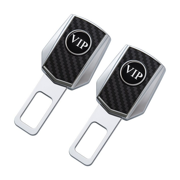 러너즈 안전벨트 클립 2개입 전차종 호환가능 연장클립 vip로고