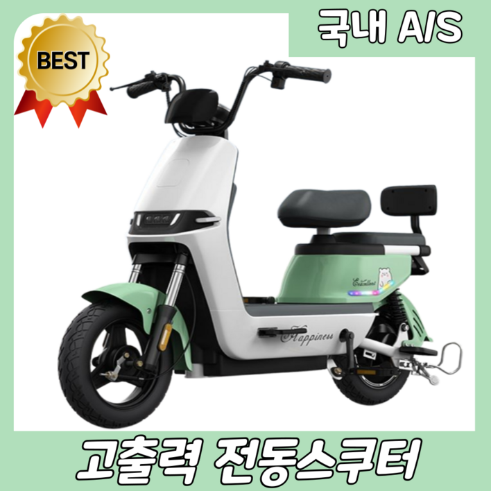 에볼트 고출력 전기 스쿠터 자전거 자토바이 전동 바이크 오토바이 출퇴근 성인용 2인승 여성용