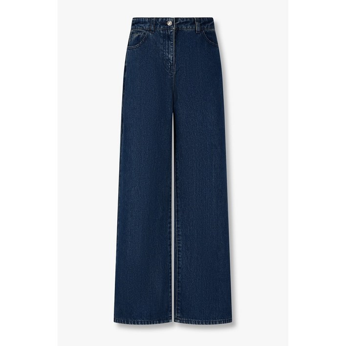  지컷  세미 와이드 밴딩 데님 팬츠 7225455701   뉴코아일산