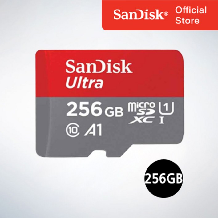 샌디스크 코리아 공식인증정품 마이크로 SD 카드 SDXC ULTRA 울트라 QUAC 256GB 샌디스크 코리아 공식인증정품 마이크로 SD 카드 SDXC ULTRA 울트라 QUAC 256GB