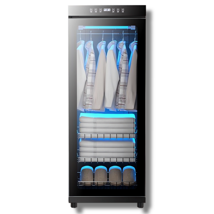 스타일드레서 의류관리기 냄새제거 드라이클리닝 UV살균, 블랙, 280L