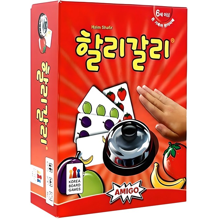 코리아보드게임즈 할리갈리 보드게임, 혼합색상, 1개