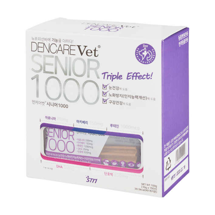 [에스틴] 덴케어벳 시니어1000 30p