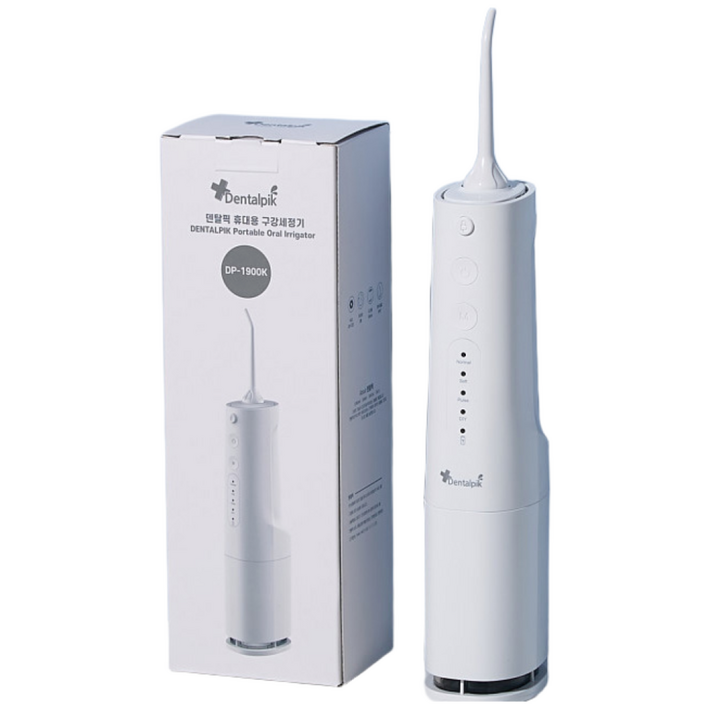 덴탈픽 휴대용 구강 세정기 DP1900K PLUS 물치실 치석제거