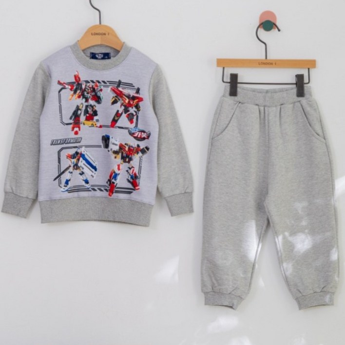 남아 아동 헬로 카봇 옷 펜타스톰 상하복세트