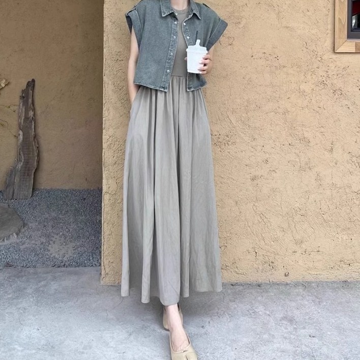 쿠팡제니여신원피스쟈켓세트