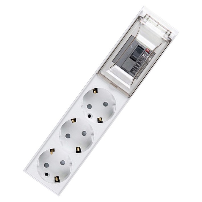 오성정밀 고용량 배선차단 멀티탭 3구 OSB323