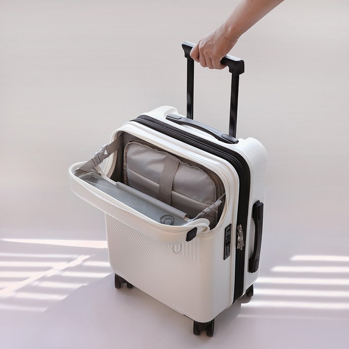 롤라루 오프너 확장형 기내용 캐리어 20인치