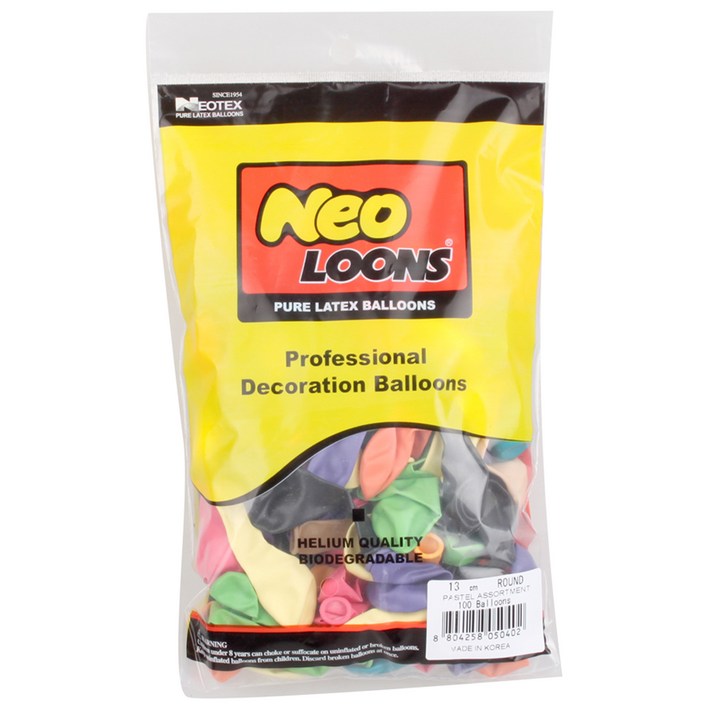 네오텍스 네오룬즈 13cm 라운드풍선
