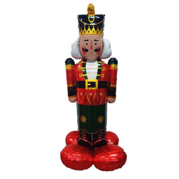 와우파티코리아 크리스마스 호두까기 병정 은박풍선