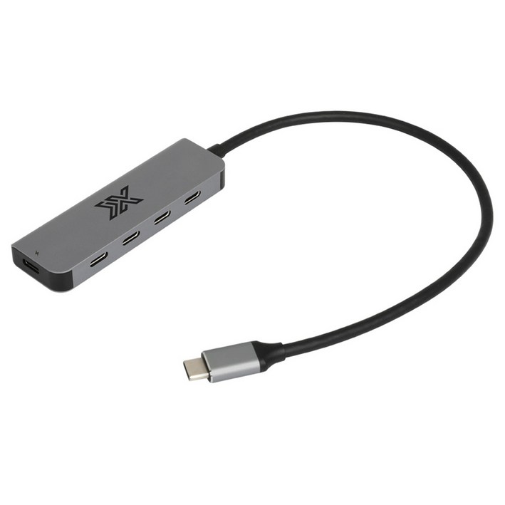 IX 5in1 C to C타입 USB 3.1 Gen2 10G PD 100W 멀티 허브 IXU31HC5, 다크그레이, 1개 IX 5in1 C to C타입 USB 3.1 Gen2 10G PD 100W 멀티 허브 IXU31HC5, 다크그레이, 1개