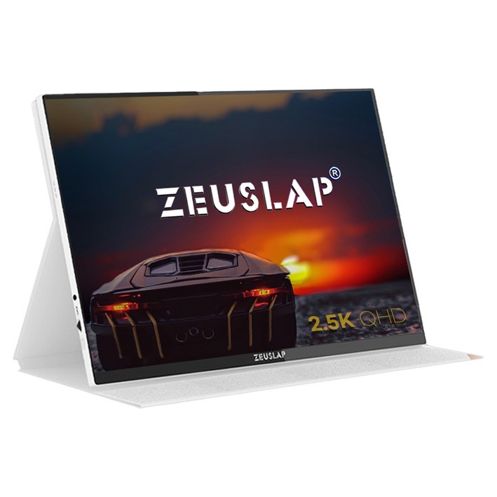 제우스랩 2.5K QHD 포터블 터치 모니터 165Hz 500cd 34.4cm
