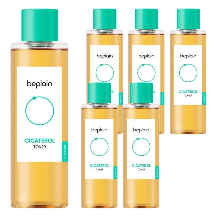 [비건뷰티] 비플레인 시카테롤 토너, 200ml, 6개