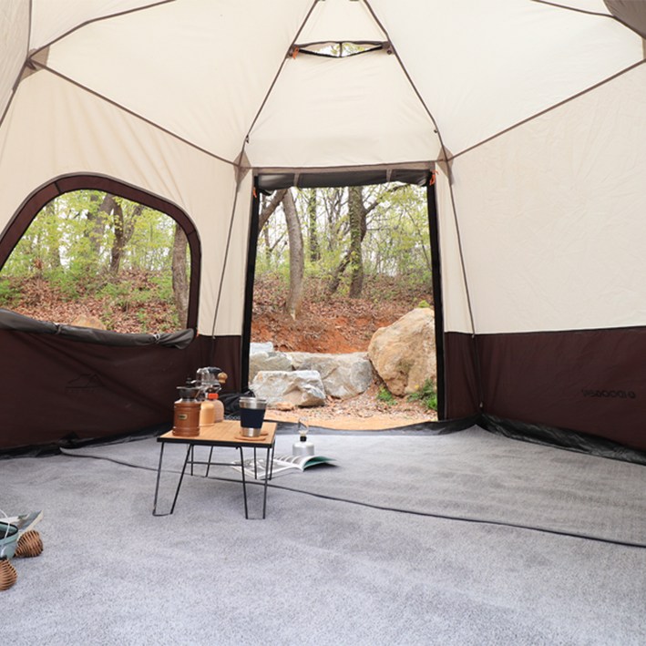 아이두젠 캠핑 카페트 접이식 휴대용 러그 텐트 이너 감성 매트  보관가방 세트