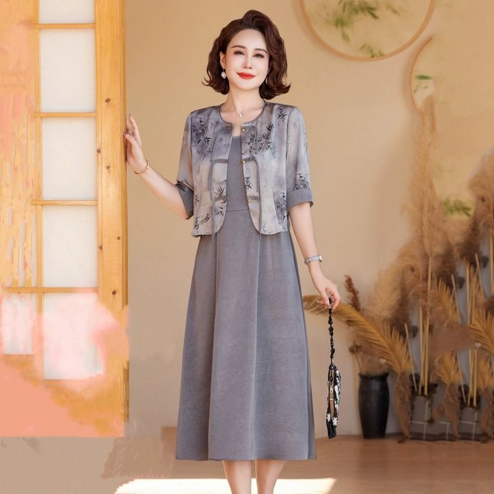 여름 상견례옷차림 빅사이즈 50대 자켓 돌잔치 5XL