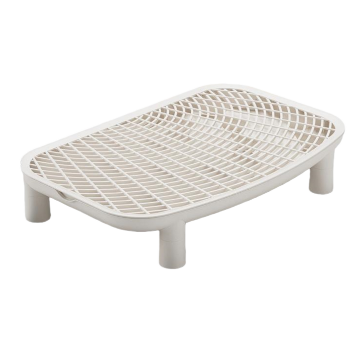 포프린츠펫 고양이 화장실매트 사막화방지 모래 발판, 1개, 흰색