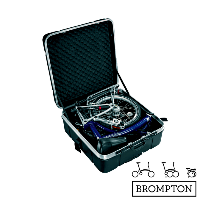 [BROMPTON] B&W 브롬톤 폴드온 여행용 하드케이스 항공 캐리어 / 바퀴 4개