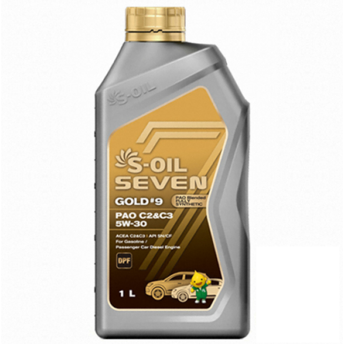 에스오일 세븐골드 9 PAO C2 C3 5W30 1L