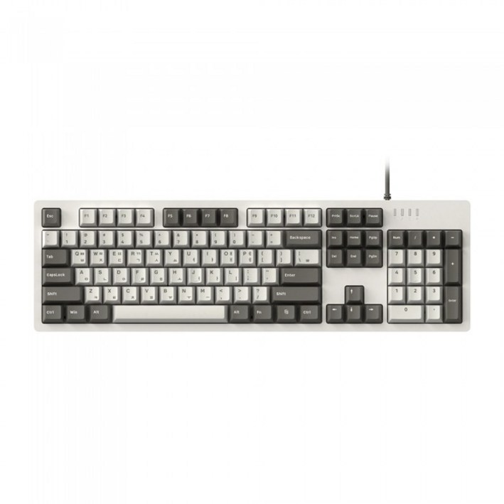 앱코 AN04F PBT 특주축 게이밍 기계식 키보드 (클릭), Retro Beige, 일반형, AN04F PBT