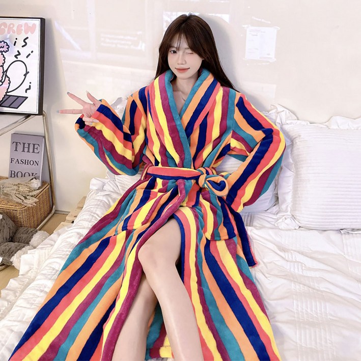 20종 여성 샤워가운 골프 호텔 로브 극세사 목욕 가운 남자 여자 커플