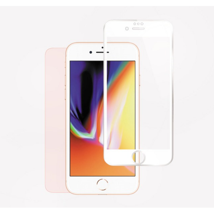 킹아이폰 아이폰6S플러스 고릴라 강화유리 액정보호필름 풀커버 11, 총 2매, 화이트