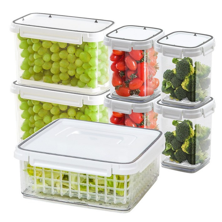 스카이락 프레시 과일채소용기 14P세트, 1개