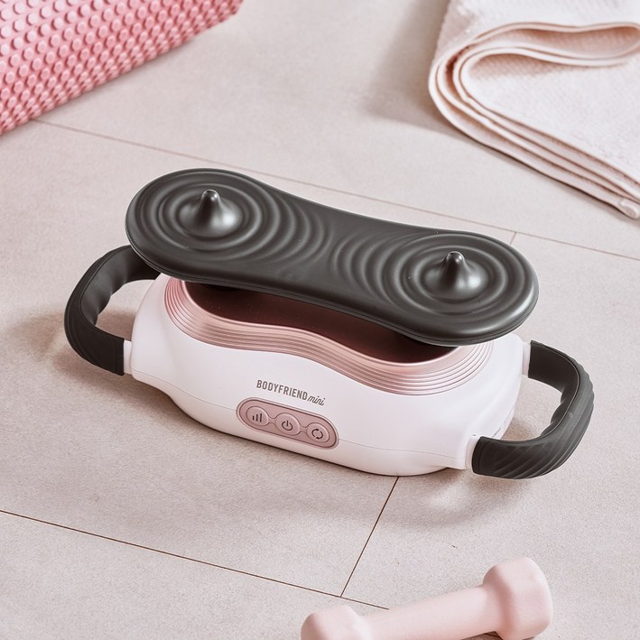 바디프랜드 미니 종아리 목어깨 승모근 발마사지 올인원 마사지 플레이트 어버이날선물 가정용 안마기, 단일컬러