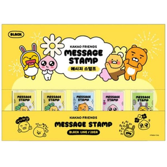 카카오프렌즈 메시지 스탬프 (5종)