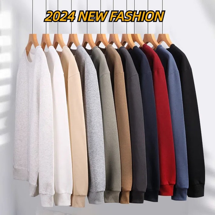 남성 맨투맨 긴팔티 320G면질 데일리 맨투맨 빅사이즈 남녀 공용 TANLZ2388