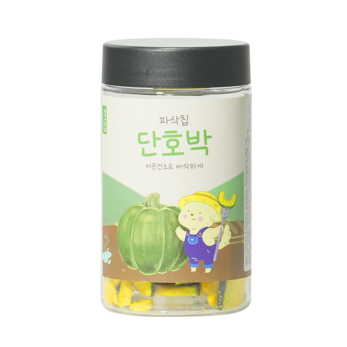 댕댕이연구소 강아지 디디랩 파삭칩 저온건조 과일 채소 간식