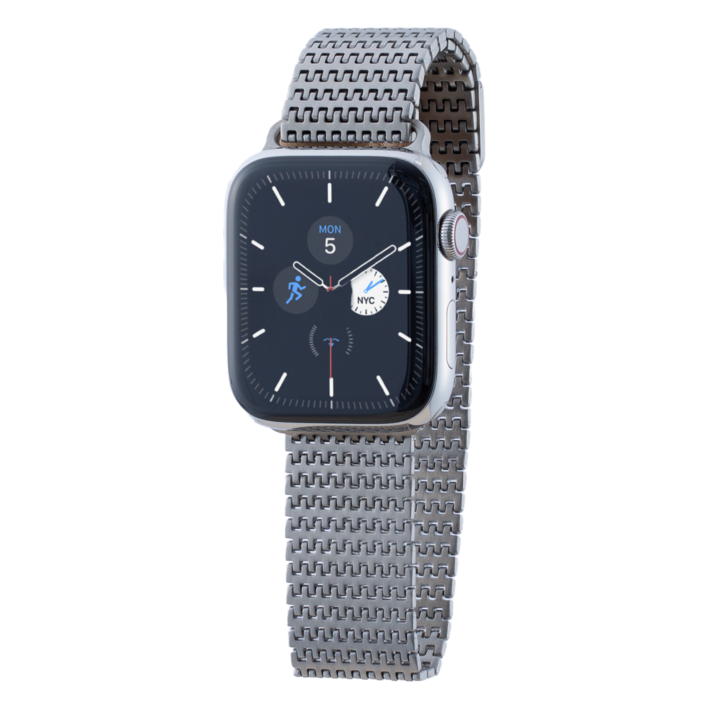 비브 애플워치 기어 메탈 스트랩, 블랙