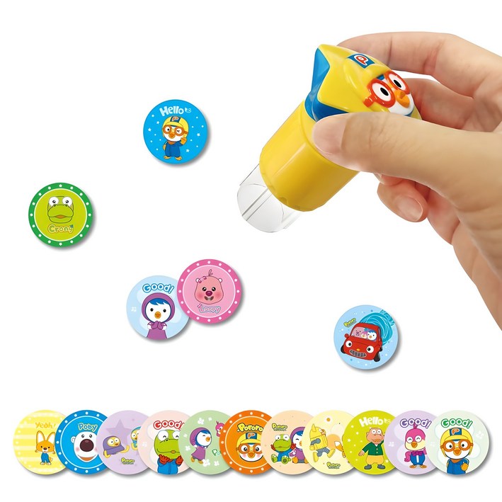 뽀로로 스티커 도장놀이  스티커 50p 세트