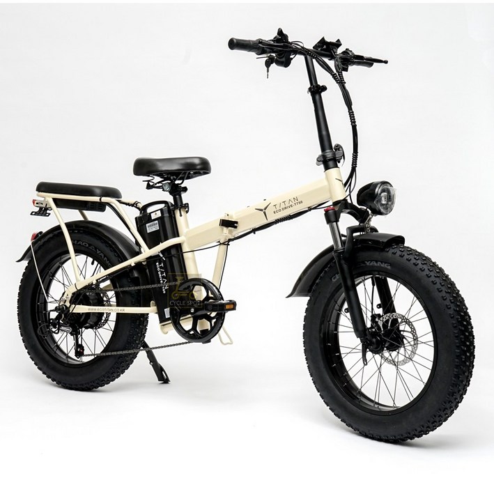타이탄750 팻바이크 전기자전거 48V 13AH 500와트 분리형 배터리 접이식자전거, 사하라 비아지오전기자전거