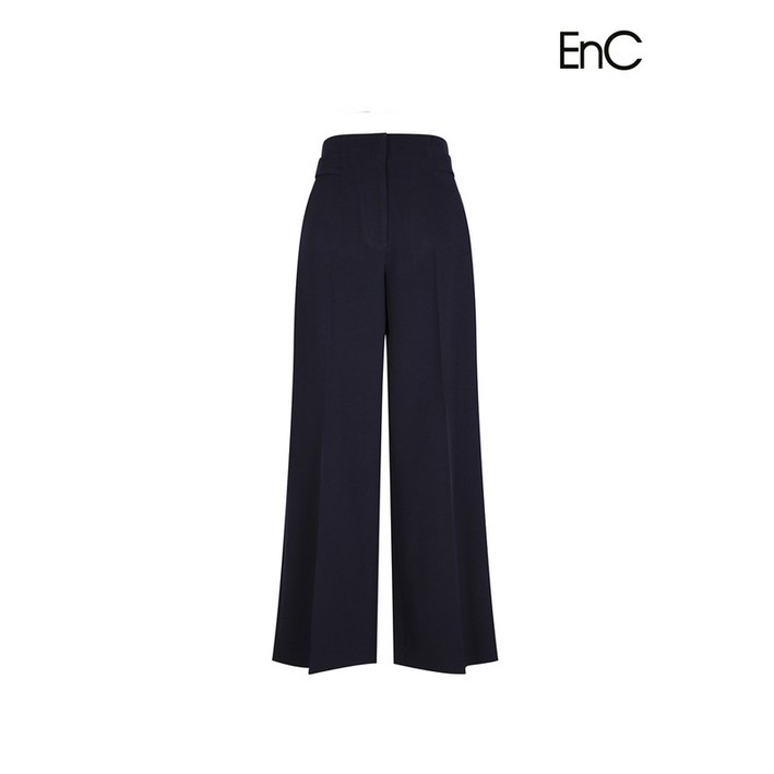 이앤씨 EnC 다크네이비 일자 와이드 밴딩 ENTA31203O