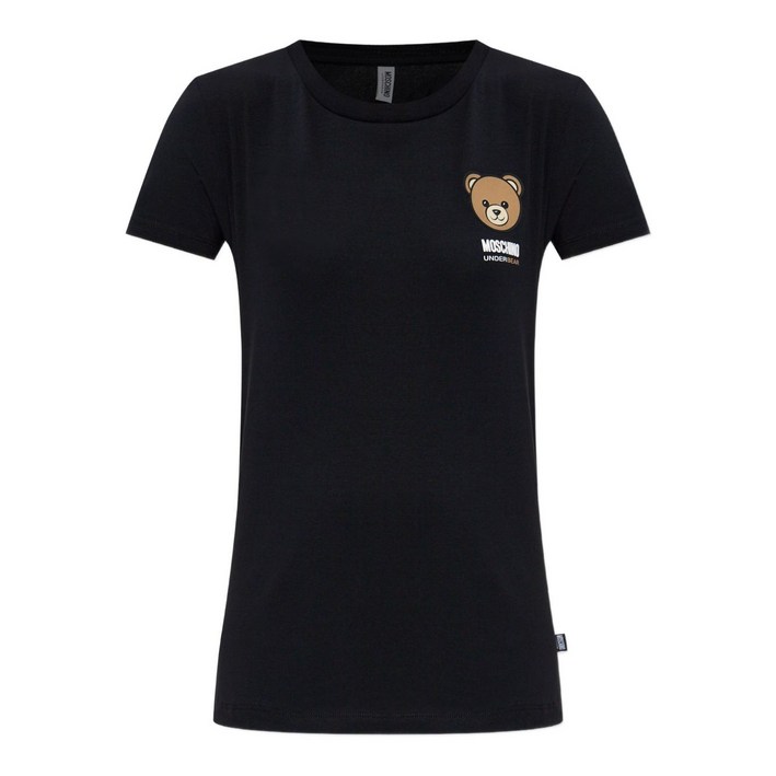 모스키노 테디 로고 티셔츠
